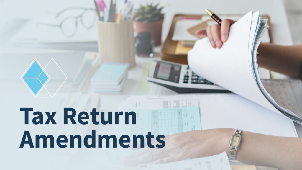 Tax Return Amendments Outside The Box Tax