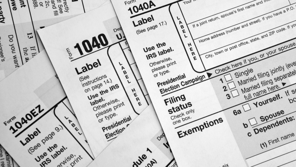 what tax forms to individual business owners file